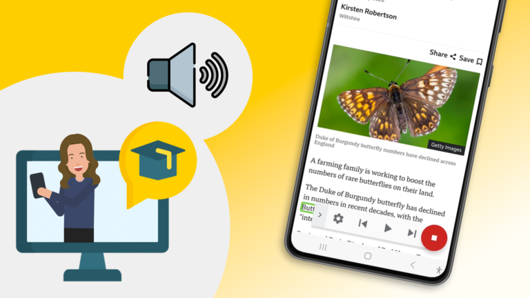 Get text on your screen read aloud